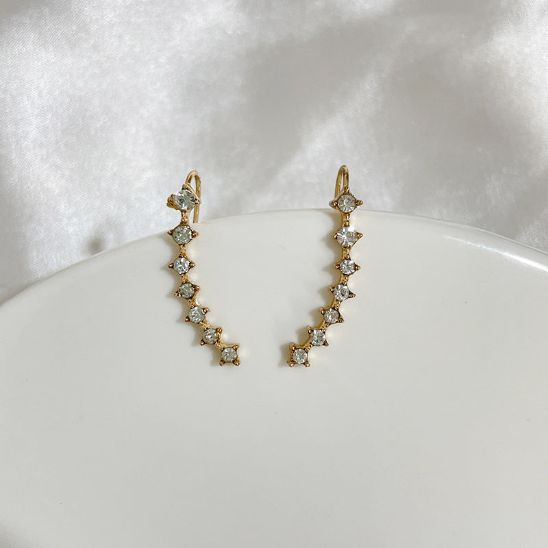 Boucles d'oreilles puces sept étoiles