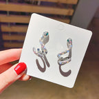 Boucles d'oreilles serpent Sinistra