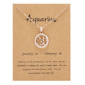 Collier animal du zodiaque en or rose