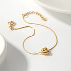 Bracelet initiale bulle
