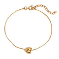 Bracelet initiale bulle