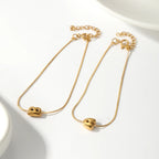Bracelet initiale bulle