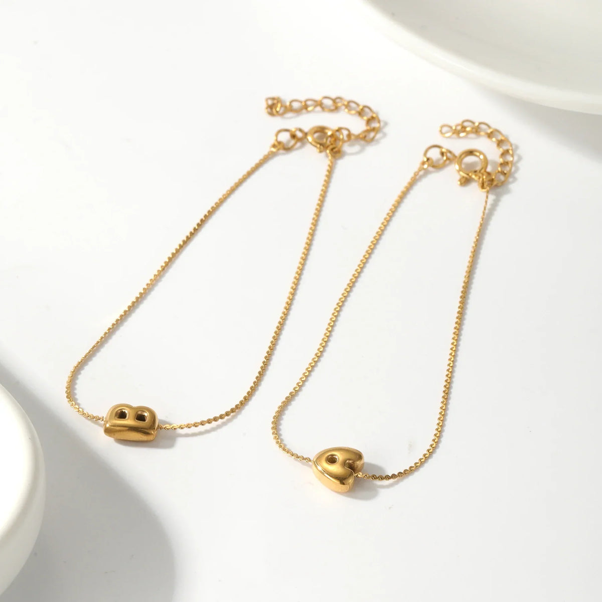Bracelet initiale bulle