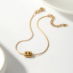 Bracelet initiale bulle
