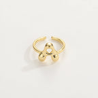 Bague initiale à bulles