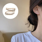 Boucles d'oreilles puces sept étoiles