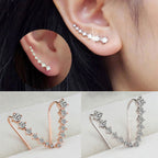 Boucles d'oreilles puces sept étoiles