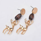 Boucles d'oreilles au design de Noël