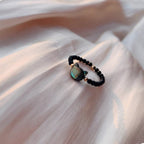 Bague chat porte-bonheur