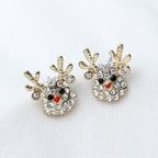 Boucles d'oreilles au design de Noël