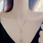 Collier initiale charmant