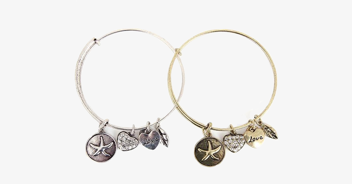 Bracelet à breloques Lucky Star