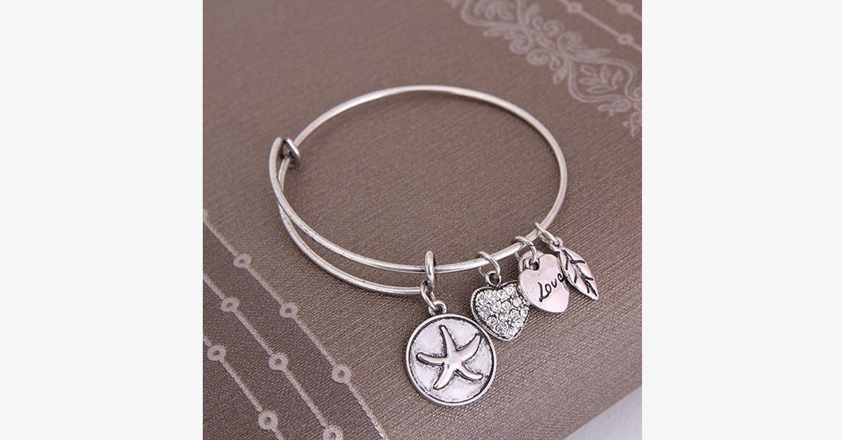 Bracelet à breloques Lucky Star