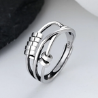 Bague anti-stress en acier inoxydable