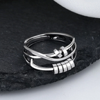 Bague anti-stress en acier inoxydable