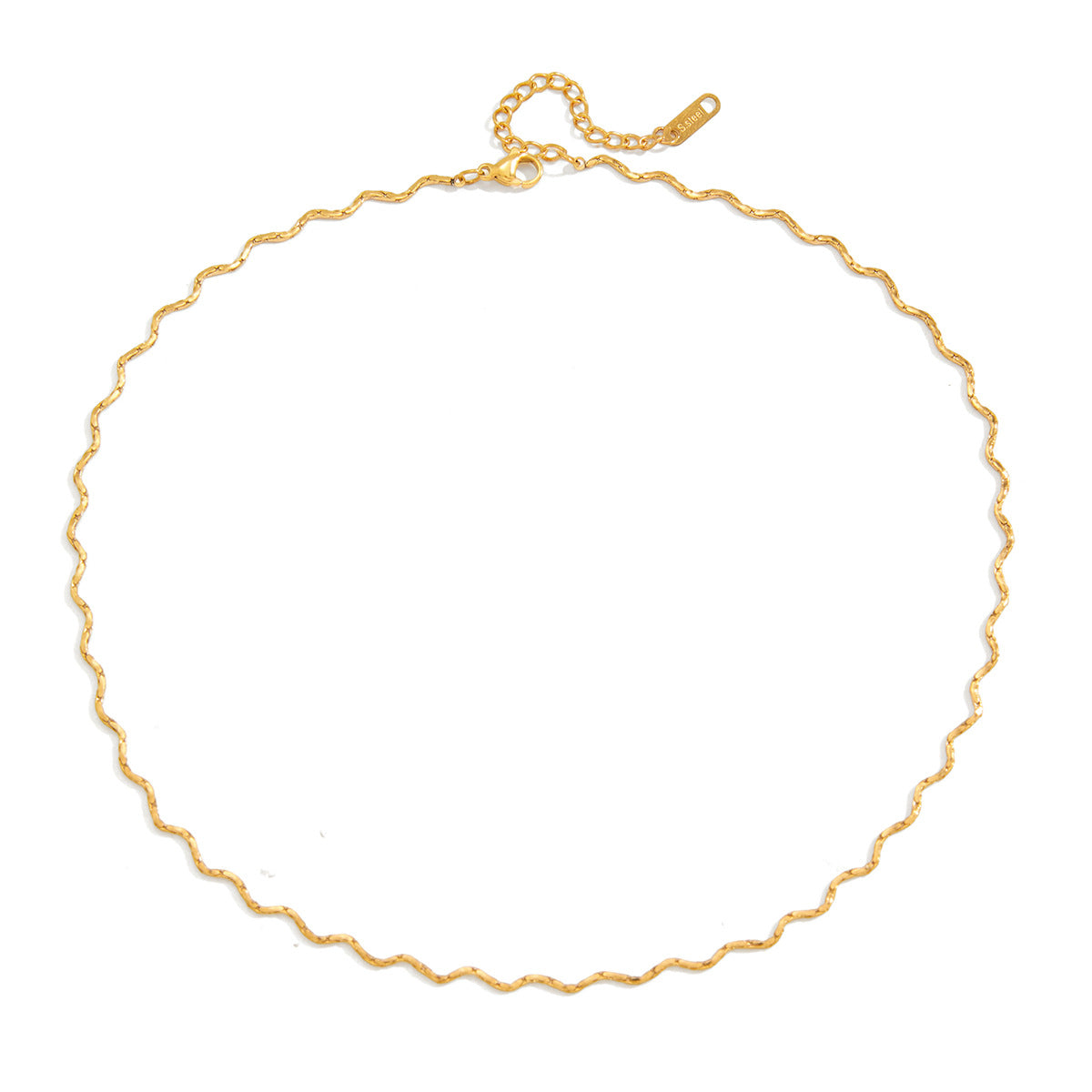 Collier pour femme ajustable en acier inoxydable hypoallergénique