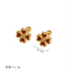 Boucles d'oreilles pour femmes motif fleurs