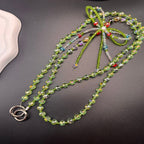 Chaîne de lunettes en perles multi-rangs