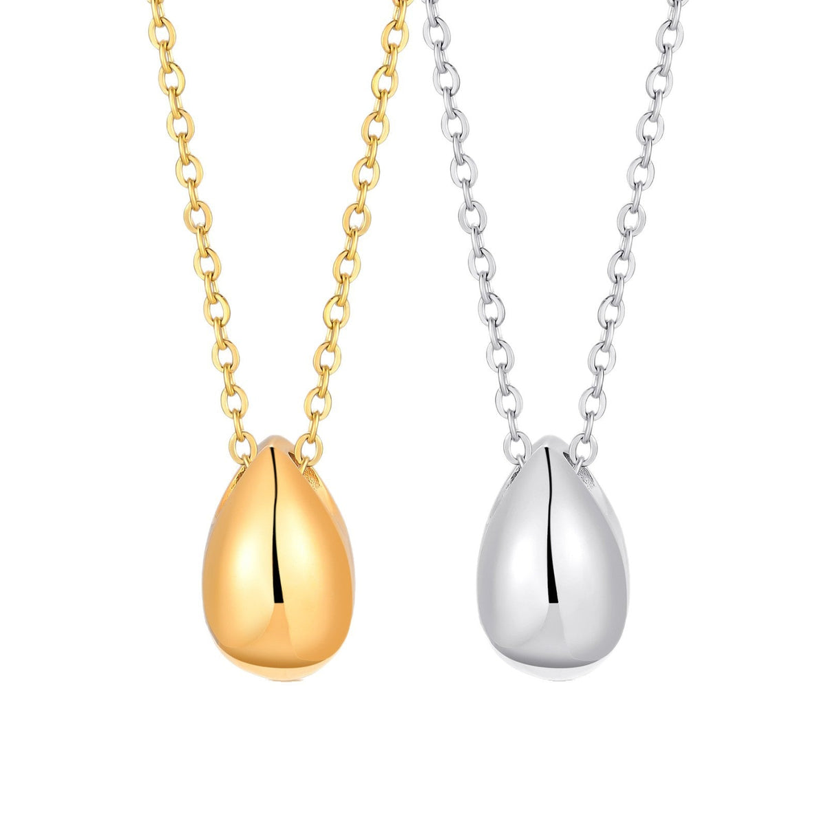 Collier pour femme avec pendentif goutte élégant