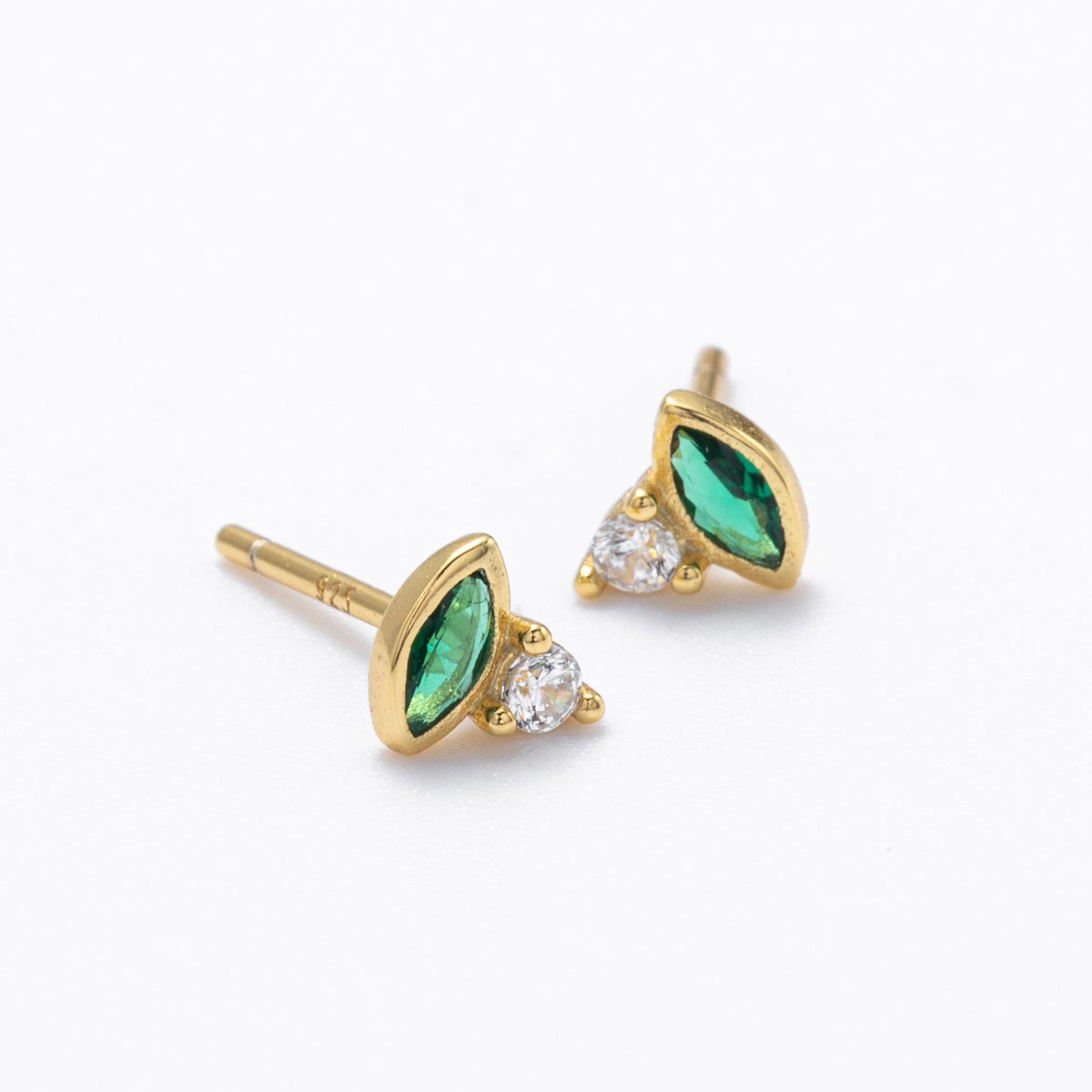 Boucles d'oreilles pour femme motif œil protecteur en argent sterling 925