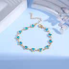Bracelet avec breloque cœur