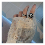 Bague vintage à perles