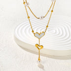 Collier pour femme avec pendentif géométrique moderne