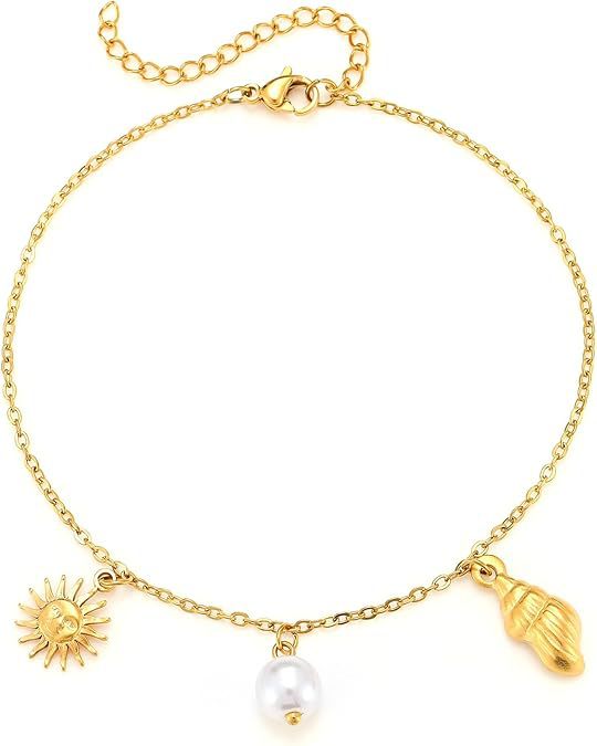 Bracelet pour femme avec pendentifs marins et design élégant