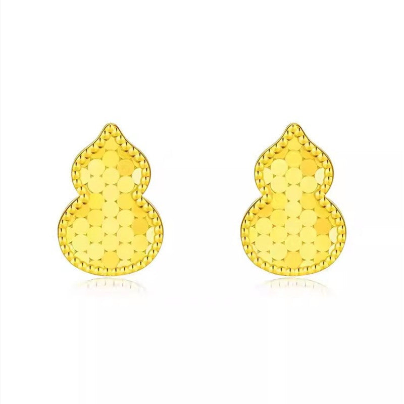 Clous d'oreilles pour femme design cœur avec accents étincelants