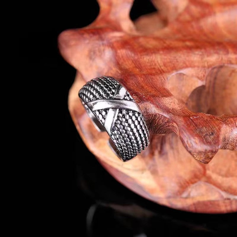 Bague pour homme au design moderne