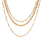 Collier pour femme en acier inoxydable hypoallergénique réglable