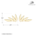 Boucles d'oreilles créatives en forme de feuille en argent sterling 925