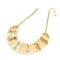 Collier statement pour femme avec éléments géométriques