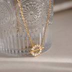 Collier pour femme en acier inoxydable avec motif de chaîne
