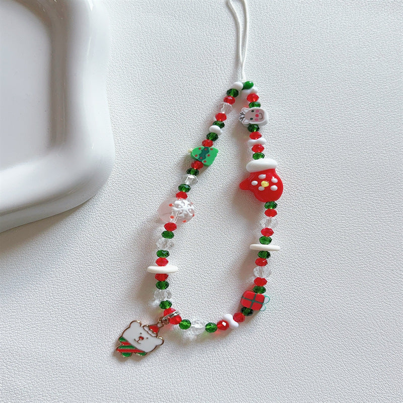 Collier de perles à thème festif