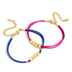 Bracelet cœur raffiné pour femme en acier inoxydable hypoallergénique