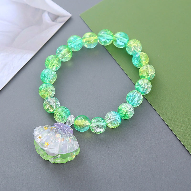 Bracelet avec pendentif coquillage