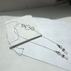 Collier pendentif floral bohème