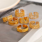 Bague pour femme au design crocodile élégant