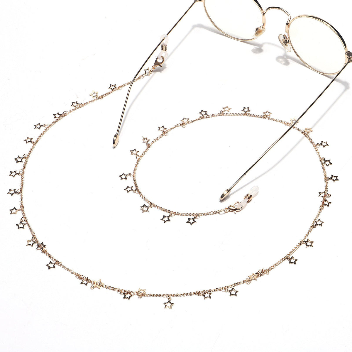 Chaîne de lunettes avec étoiles