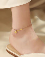 Bracelet à breloques minimaliste réglable pour femme