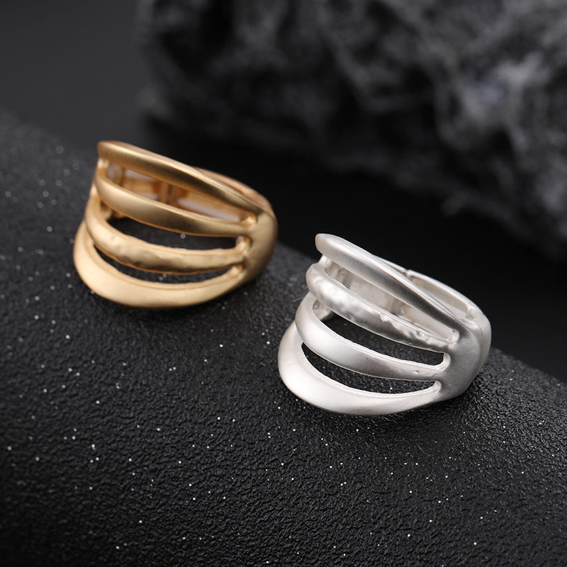 Boucles d'oreilles géométriques pour femme