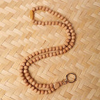 Chaîne de lunettes en perles de bois