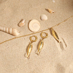 Boucles d'oreilles pour femme motif poisson