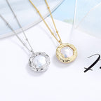 Collier pour femme avec pendentif perle artistique et détails élégants