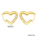 Boucles d'oreilles pendantes cœur pour femme avec perles