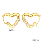 Boucles d'oreilles pendantes cœur pour femme avec perles