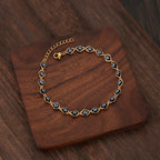 Bracelet à breloque mauvais œil