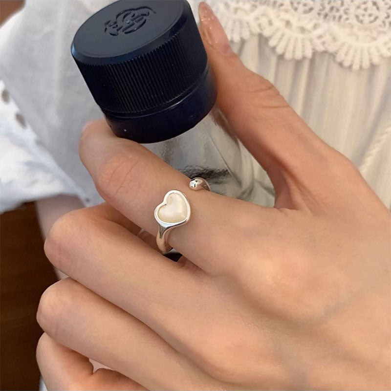 Bague pour femme avec motif cœur