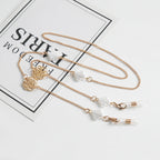 Collier élégant à chaîne florale